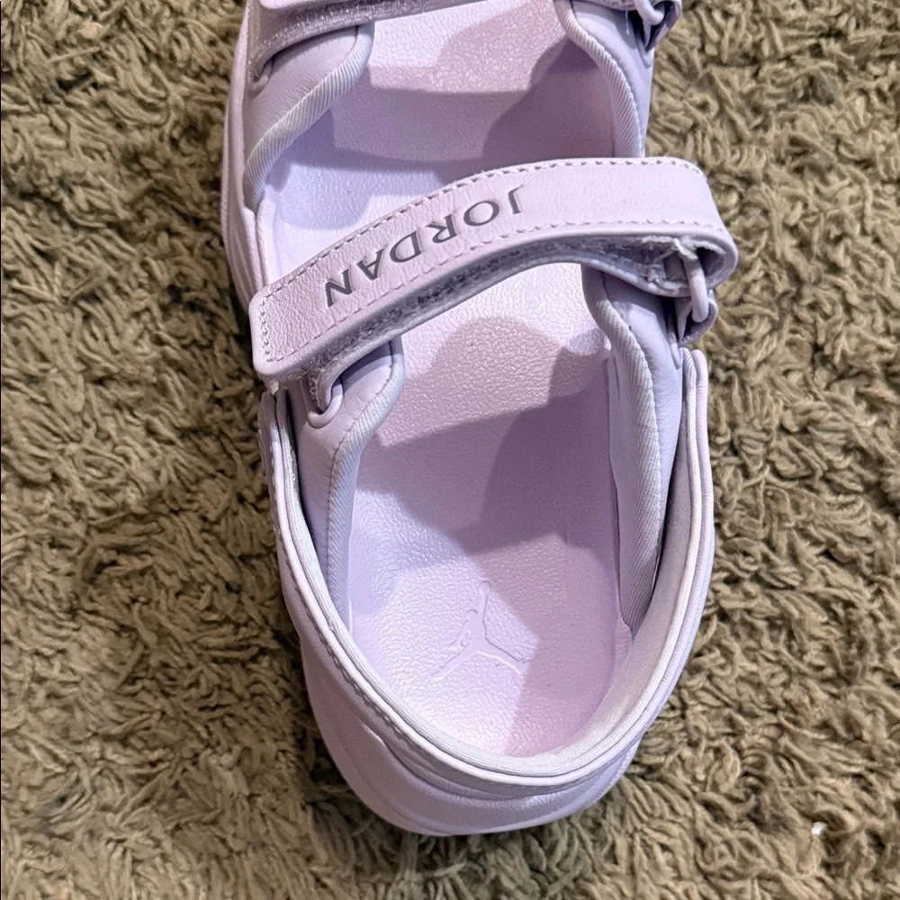 Jordan Lavender Platform Sandals